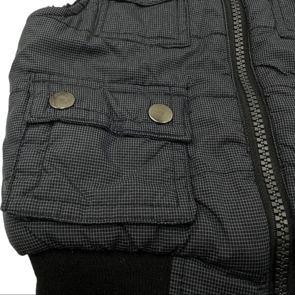 Sovereign Code Toddler Holloran Vest Navy Checked Black Trim Size 24M - Picture 5 of 12